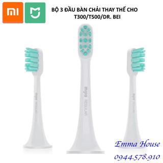 [HÀ NỘI] Bộ 3 đầu bàn chải thay thế T500 cho Xiaomi Mijia T300