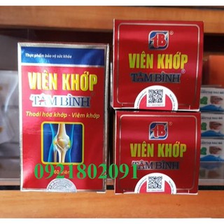Viên khớp tâm bình lọ 60 viên