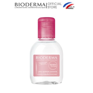 Dung dịch cân bằng dưỡng ẩm và làm dịu da Bioderma Sensibio Tonique - 100ml
