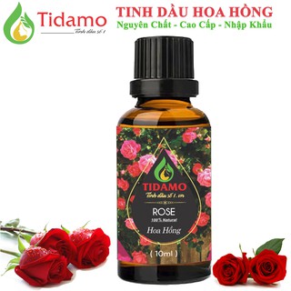 TINH DẦU HOA HỒNG Làm Đẹp và Thư Giản - Tinh Dầu Nhập Khẩu Thương Hiệu TIDAMO, Có Kiểm Định