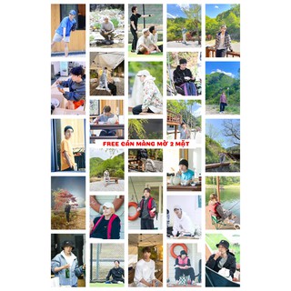 Lomo card 54 ảnh nhóm Seventeen - In the SOOP