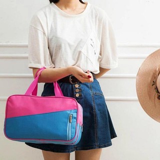 Túi đựng đồ đi bơi, đi biển, tập yoga, chống nước màu hồng xanh của shopaha247