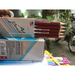 COMBO 5 BÚT CHÌ GỖ THIÊN LONG GP01 2B