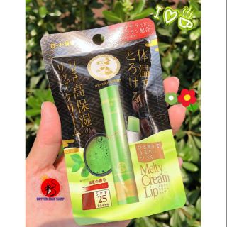 Son dưỡng Matcha Rohto Metholatum Metlty Cream Lip