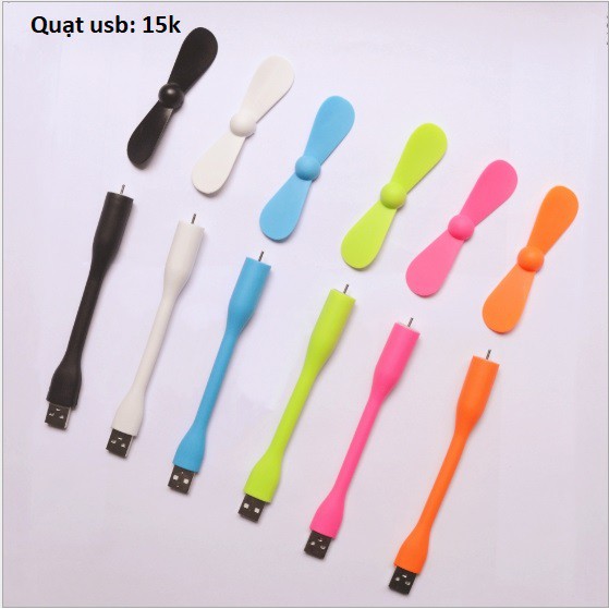 Quạt USB cánh rời mini