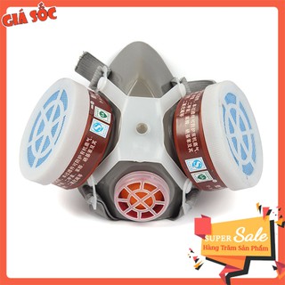 Mặt nạ phòng độc chống khói bụi độc 2 lọc