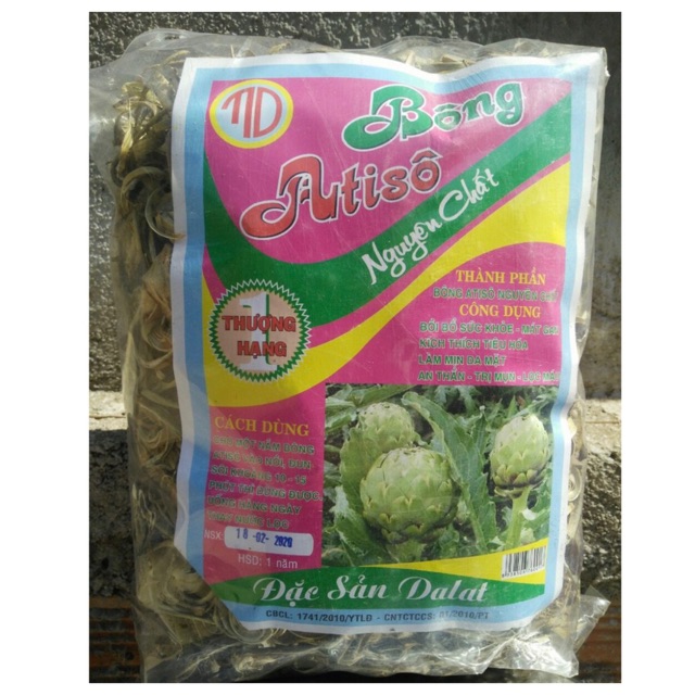 Hoa atiso khô