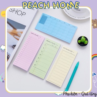 Giấy Note Lên Kế Hoạch Hàng Ngày Tuần Tháng Thông Minh Tiện Lợi Giấy Ghi Chú Nhiều Mẫu Xinh Xắn Cho Học Sinh