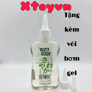 Gel SiYi Trong 215ml Siêu Trơn - Gốc Nước