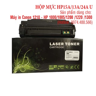 Hộp mực HP15A/13A/24A, HP 1000/1005/1200 /1220 /1300-Canon LBP1210