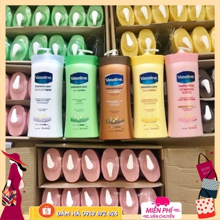 [Siêu rẻ] SỮA DƯỠNG THỂ TOÀN THÂN BODY LOTION VASELINE 725ML
