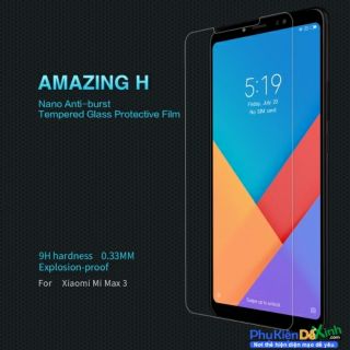Bộ 2 kính cường lực cho Xiaomi mimax 3 tặng ốp dẻo cao cấp