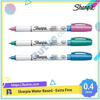 Bút sơn nước vẽ đa chất liệu Sharpie Water Based Extra Fine 0.4mm (Cây lẻ)