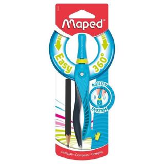 Compass Học Sinh 360 Độ - Maped 181610 - Màu Xanh - Maped