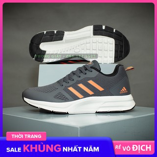 [Full box] Giày Sneaker Nam Giày Thể Thao Nam A62 Màu Ghi Cam