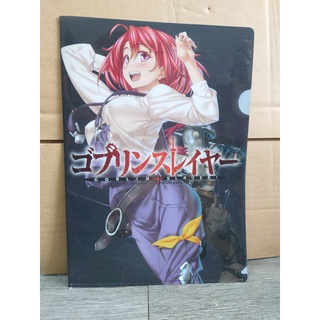 Bìa hồ sơ anime chính hãng Nhật Cow Girl - Bìa Clear File A4 Goblin Slayer