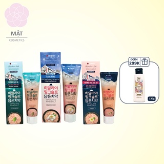Kem Đánh Răng Muối Hồng Himalaya Pinksalt Hàn Quốc Trắng Răng Ngọc Trai - Hương Bạc Hà - Hương Hoa Bạc Hà 100g