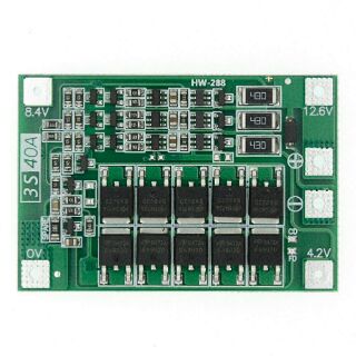 Mạch sạc cân bằng và bảo vệ pin 3S 12.6V 40A/60A