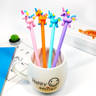 D92 bút ngựa thần nguyên con bờm sóng bút cute bút dễ thương bút kute viết gel