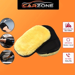 Găng Tay Rửa Xe Ô Tô Lông Cừu Siêu Mềm Thấm Hút Tốt  -  1 Chiếc CARZONE.TOP