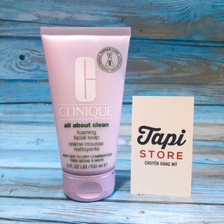 Sữa rửa mặt Clinique foaming sonic facial soap dùng với máy rửa mặt