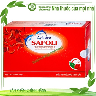 Avisure Safoli - Giúp bổ sung Sắt bầu, Acid folic, Vitamin cho mẹ bầu trong thời kỳ mang thai