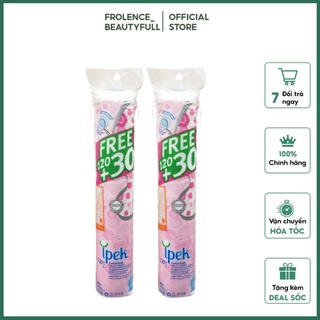 BÔNG TẨY TRANG IPEK 100 MIẾNG + FREE 30 MIẾNG