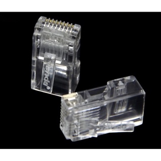 Đầu bấm mạng Tenda chuẩn Cat6E RJ45 - Hàng Chính Hãng