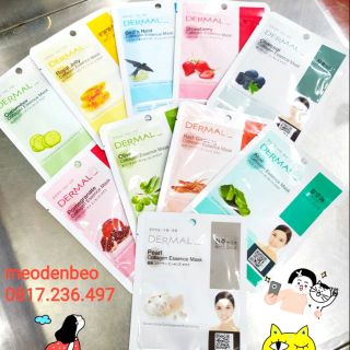 Mặt nạ Dermal Hàn Quốc có tem phụ công ty nhập khẩu