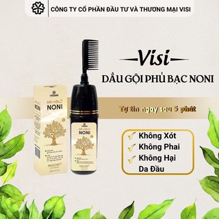 Dầu Gội Phủ Bạc Đen Tóc NONI BIOTIN COLLAGEN 200ML Kèm Lược Chải CHÍNH HÃNG