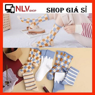 Tất Vớ Nữ Cổ Cao Phong Cách Hàn Quốc Ngọt Ngào Như Chocopie