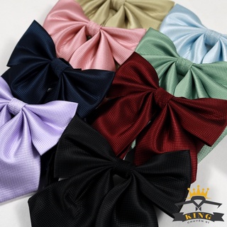 Nơ đeo cổ bướm nữa KING cài áo đồng phục công sở giá rẻ  X003