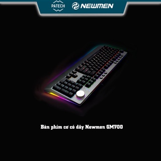 Bàn phím cơ có dây Newmen GM700 - Hàng chính hãng