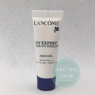 Lancome Kem Chống Nắng UV Expert Youth Shield Aqua Gel SPF 50 PA+++ 10ml (Xanh)