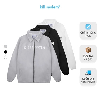 Áo khoác dù Kill System 2 lớp Athletic Sport nhiều màu