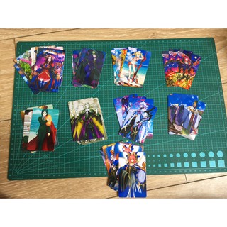 Bộ thẻ ảnh FGO fate grand order caster class 01