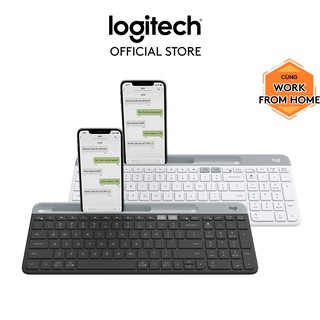[Mã ELLOGIWL5 giảm 10% đơn 500K] Bàn phím không dây Bluetooth Logitech K580 - Kết nối đa thiết bị, mảnh gọn, PC/ iPad