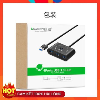 ⚡️[Chính Hãng] Bộ chia 4 cổng USB 3.0 Ugreen 20282