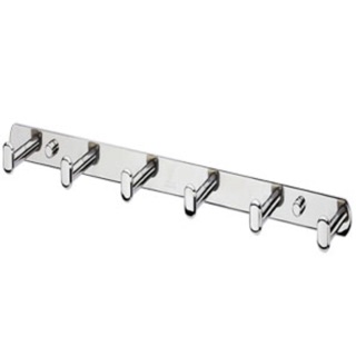 Móc quần áo 6 móc inox304 sáng bóng - Hàng cao cấp