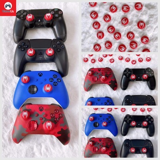 Set 2 Núm Bọc Analog Cho Tay Cầm Ps5 / Ps4 / Xbox Phiên Bản Nhện Đỏ