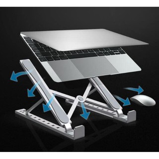 Giá đỡ laptop xếp gọn, hỗ trợ tản nhiệt, điều chỉnh độ cao để laptop, ipad, macbook,...