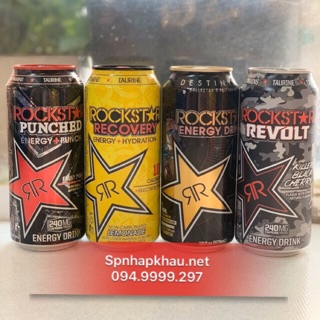 Nước Tăng Lực Rock Star Hàng Mỹ nội địa 473ml