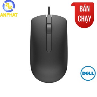 Chuột máy tính có dây Dell MS116 Đen - Chính hãng - BH 12 tháng