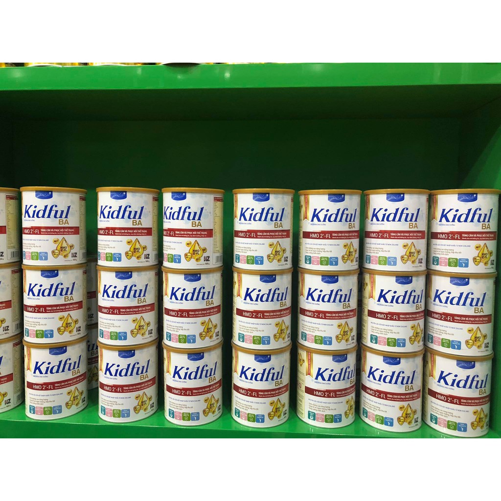 SỮA BỘT KIDFUL BA 900g TĂNG CÂN VÀ PHỤC HỒI THỂ TRẠNG