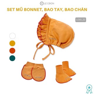 Le Coon - Sét mũ Bonnet , bao tay chân LC0322