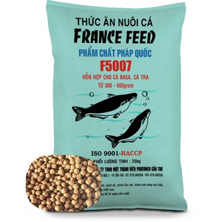 [1kg]Thức Ăn Cá Da Trơn Con Cò F5007 Cho Cá Ăn Hoặc Dùng câu cá tra,Cám viên F5007 NUÔI CÁ-thức ăn cá