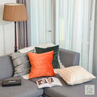 Vỏ gối vuông Ghome decor họa tiết kẻ VG10