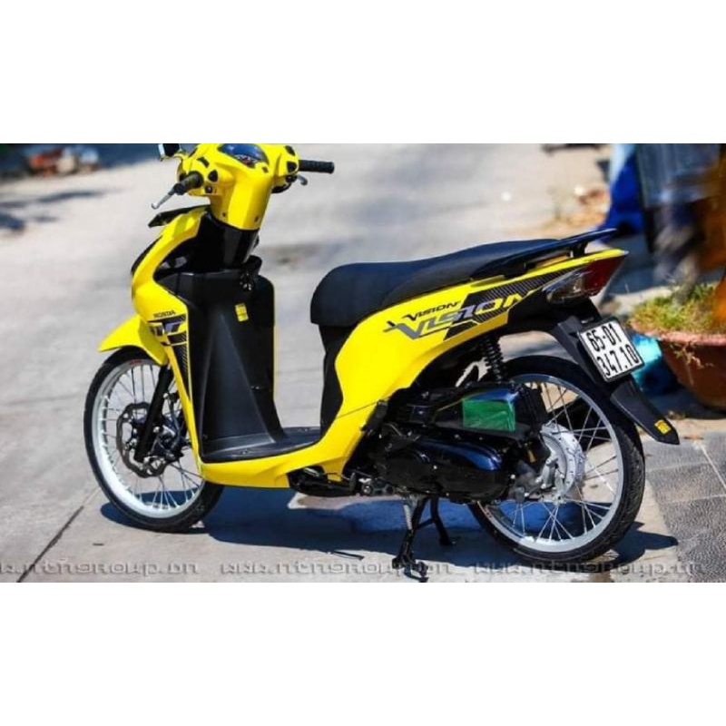 Tem rời dán xe vision