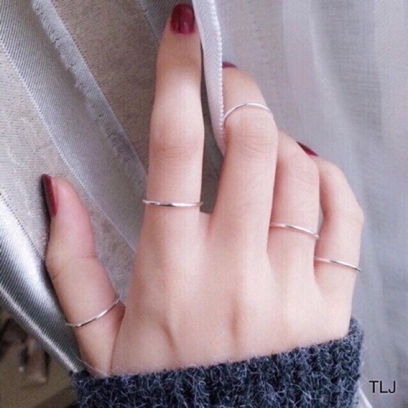 nhẫn bạc ta đẹp