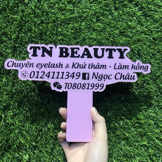 Hastag cầm tay in theo yêu cầu